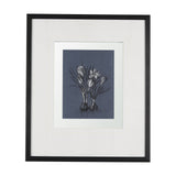 Botanical sketches V (Blue) by Mercana Studio Hand Embellished Framed Art Print Matted under Glass from Mercana - Luna Furniture