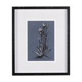 Botanical sketches IV (Blue) by Mercana Studio Hand Embellished Framed Art Print Matted under Glass from Mercana - Luna Furniture