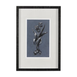 Botanical sketches I (Blue) by Mercana Studio Hand Embellished Framed Art Print Matted under Glass from Mercana - Luna Furniture