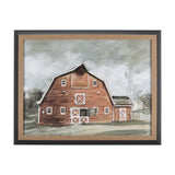 Old Barn IV by Mercana Studio a Hand Embellished Textured Framed Art Print from Mercana - Luna Furniture