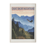 National Park Great Smoky Mountains by Mercana Studio a Framed Art Print Matted under Glass from Mercana - Luna Furniture