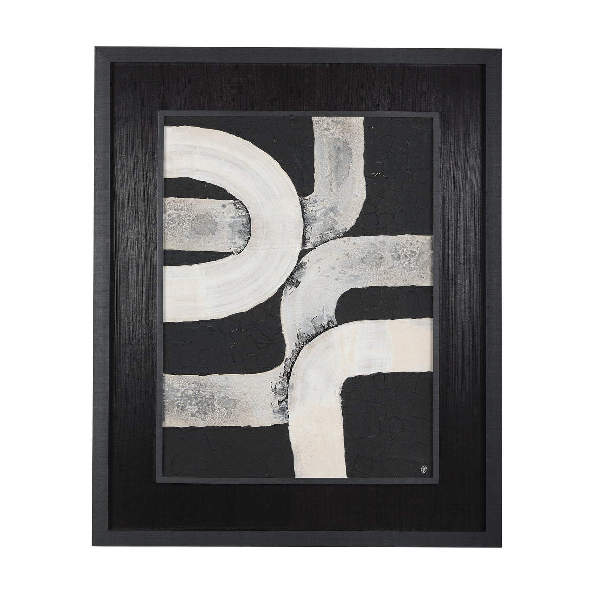 Pipes III by Studio M a handmade Original Framed Artwork under Glass from Mercana - Luna Furniture