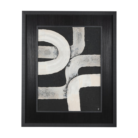 Pipes III by Studio M a handmade Original Framed Artwork under Glass from Mercana - Luna Furniture