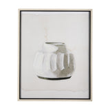 Vessel I by Mercana Studio a Hand Embellished Textured Framed Art Print Matted under Glass from Mercana - Luna Furniture