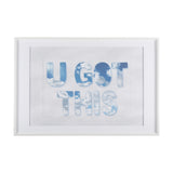 Simple Voice -This by Mercana Studio a Framed Art Print Matted under Glass from Mercana - Luna Furniture