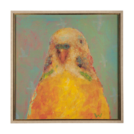 Pop Birds - Flit by Mercana Studio a Hand Embellished Textured Framed Art Print Matted under Glass from Mercana - Luna Furniture