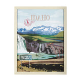 Idaho Go USA (L) by Mercana Studio a Hand Embellished Decograph Framed Art Print from Mercana - Luna Furniture