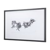 Cherry Blossom I by Mercana Studio a Hand Embellished Textured Framed Art Print Matted under Glass from Mercana - Luna Furniture