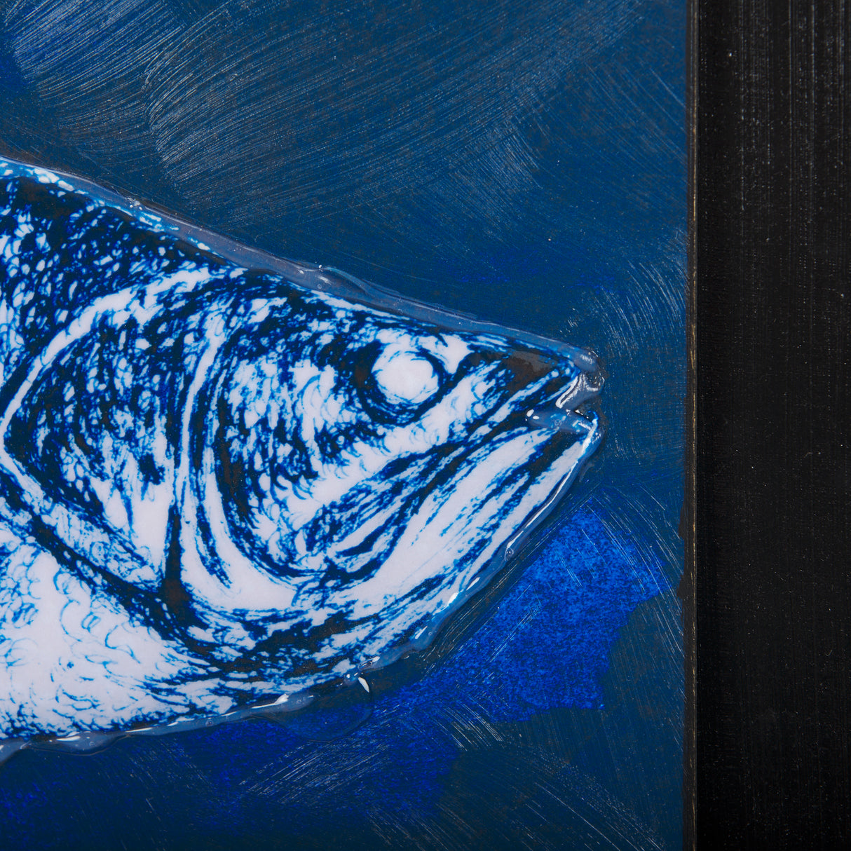 Largemouth Bass Print 4 in 1 by Mercana Studio a Hand Embellished Textured Framed Art Print from Mercana - Luna Furniture