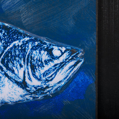 Largemouth Bass Print 4 in 1 by Mercana Studio a Hand Embellished Textured Framed Art Print from Mercana - Luna Furniture