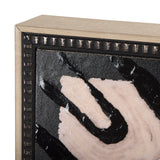 Clay Patern II by Mercana Studio a Hand Embellished Textured Framed Art Print from Mercana - Luna Furniture