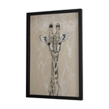 Sketch of Animal IV (Giraffe) by Mercana Studio Hand Embelished Framed Art Print Matted under Glass from Mercana - Luna Furniture