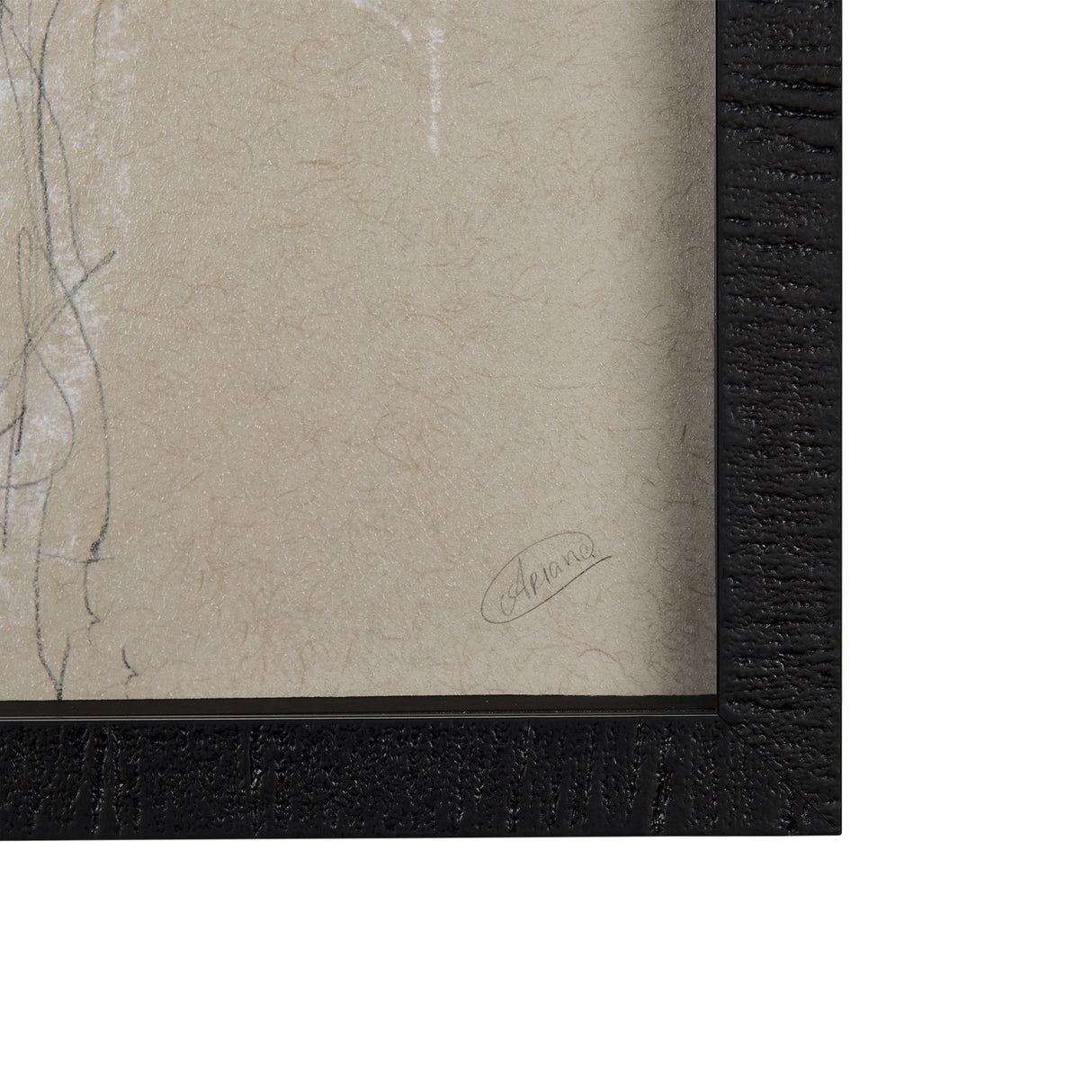 Sketch of Animal IV (Giraffe) by Mercana Studio Hand Embelished Framed Art Print Matted under Glass from Mercana - Luna Furniture