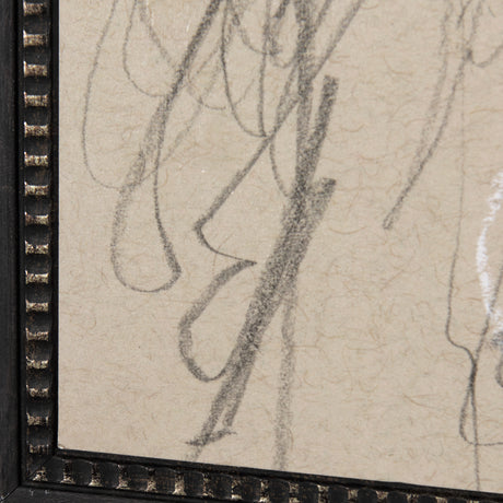 Sketch of Animal VII (Horse) by Mercana Studio a Hand Embellished Textured Framed Art Print from Mercana - Luna Furniture