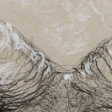 Sketch of animal I (Wild sheep) Mercana Studio Hand Embellished Framed Art Print Matted under Glass from Mercana - Luna Furniture