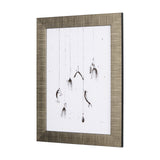 Fishing Lure by Mercana Studio a Hand Embellished Textured Framed Art Print from Mercana - Luna Furniture