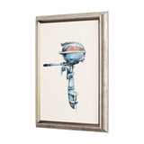 Fishing Lure by Mercana Studio a Hand Embellished Textured Framed Art Print from Mercana - Luna Furniture