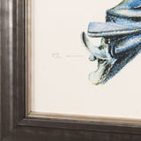 Fishing Lure by Mercana Studio a Hand Embellished Textured Framed Art Print from Mercana - Luna Furniture