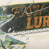 Fishing Lure by Mercana Studio a Hand Embellished Textured Framed Art Print from Mercana - Luna Furniture