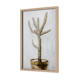 Arid Solitude I by Mercana Studio a Hand Embellished Textured Framed Art Print Matted under Glass from Mercana - Luna Furniture