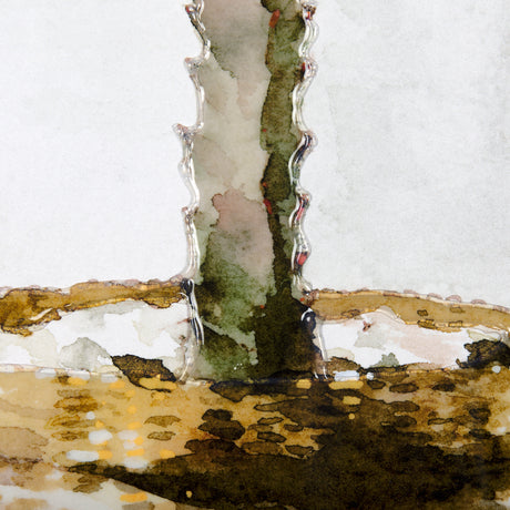 Arid Solitude I by Mercana Studio a Hand Embellished Textured Framed Art Print Matted under Glass from Mercana - Luna Furniture