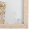 Arid Solitude II by Mercana Studio a Hand Embellished Textured Framed Art Print Matted under Glass from Mercana - Luna Furniture