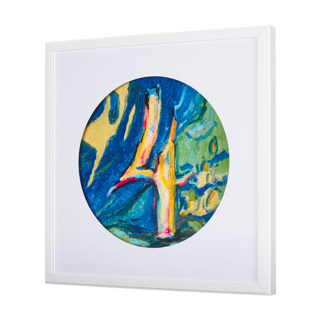Numbers IV by Mercana Studio a Hand Embellished Textured Framed Art Print Matted under Glass from Mercana - Luna Furniture