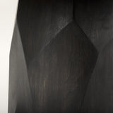 Fitzgerald 60" Round Brown Solid Wood Top & Base Dining Table from Mercana - Luna Furniture