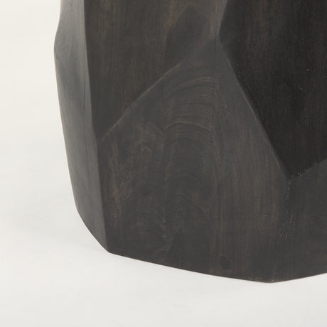 Fitzgerald 60" Round Brown Solid Wood Top & Base Dining Table from Mercana - Luna Furniture
