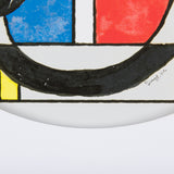 Numbers V by Mercana Studio a Hand Embellished Textured Framed Art Print Matted under Glass from Mercana - Luna Furniture