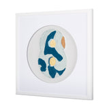 Numbers VIII by Mercana Studio a Hand Embellished Textured Framed Art Print Matted under Glass from Mercana - Luna Furniture