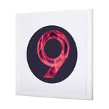 Numbers IX by Mercana Studio a Hand Embellished Textured Framed Art Print Matted under Glass from Mercana - Luna Furniture