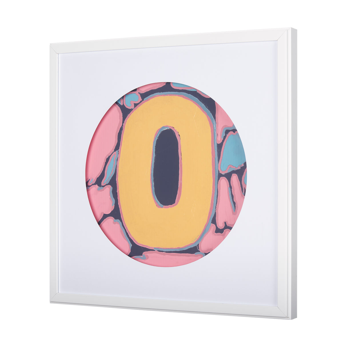 Numbers X by Mercana Studio a Hand Embellished Textured Framed Art Print Matted under Glass from Mercana - Luna Furniture