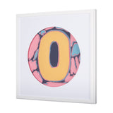 Numbers X by Mercana Studio a Hand Embellished Textured Framed Art Print Matted under Glass from Mercana - Luna Furniture