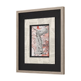 Graffiti Sculpture IV by Mercana Studio Hand Embellished Textured Framed Art Print Matted under Glas from Mercana - Luna Furniture