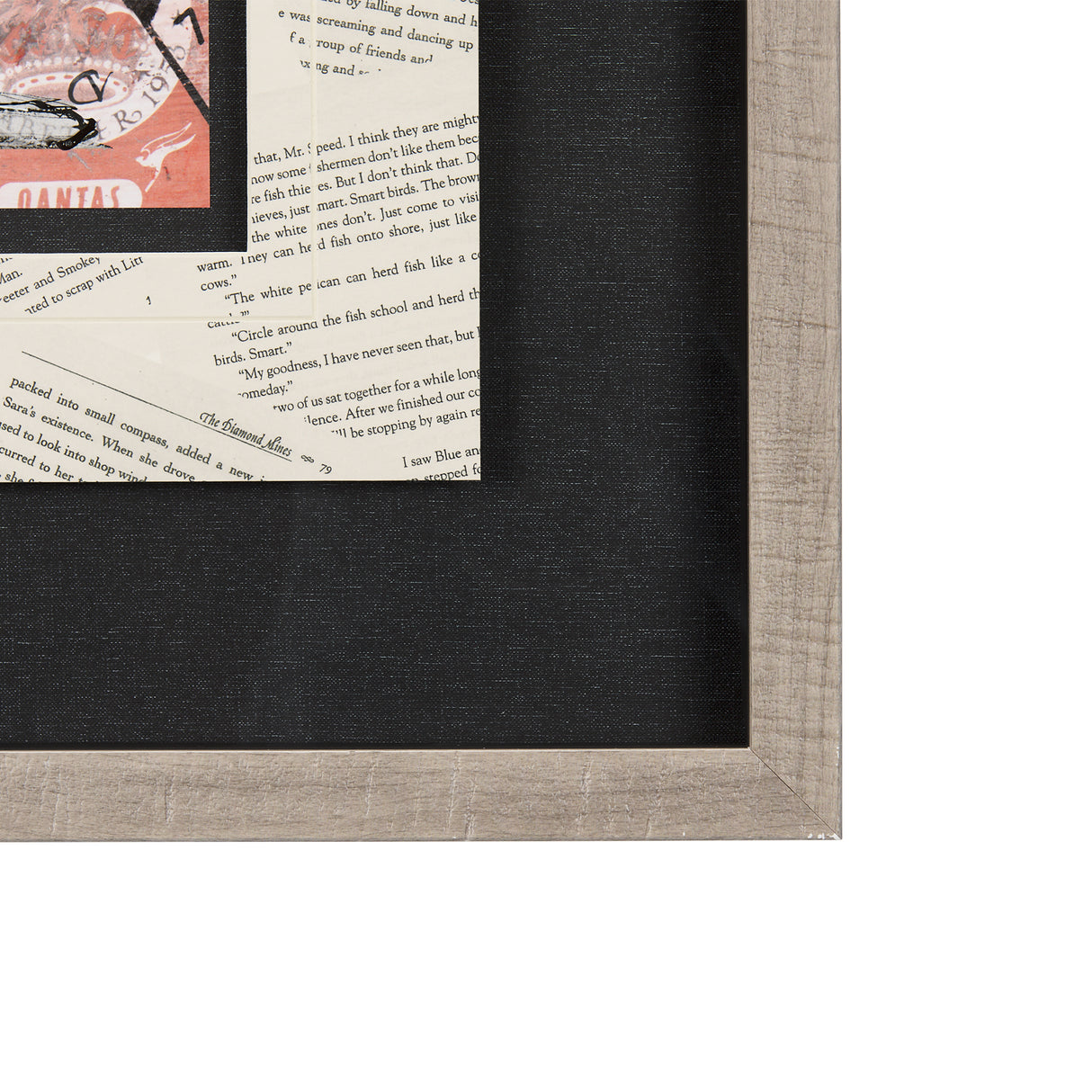 Graffiti Sculpture IV by Mercana Studio Hand Embellished Textured Framed Art Print Matted under Glas from Mercana - Luna Furniture