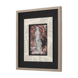 Graffiti Sculpture V by Mercana Studio Hand Embellished Textured Framed Art Print Matted under Glass from Mercana - Luna Furniture