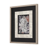 Graffiti sculpture VI by Mercana Studio Hand Embellished Textured Framed Art Print Matted under Glas from Mercana - Luna Furniture