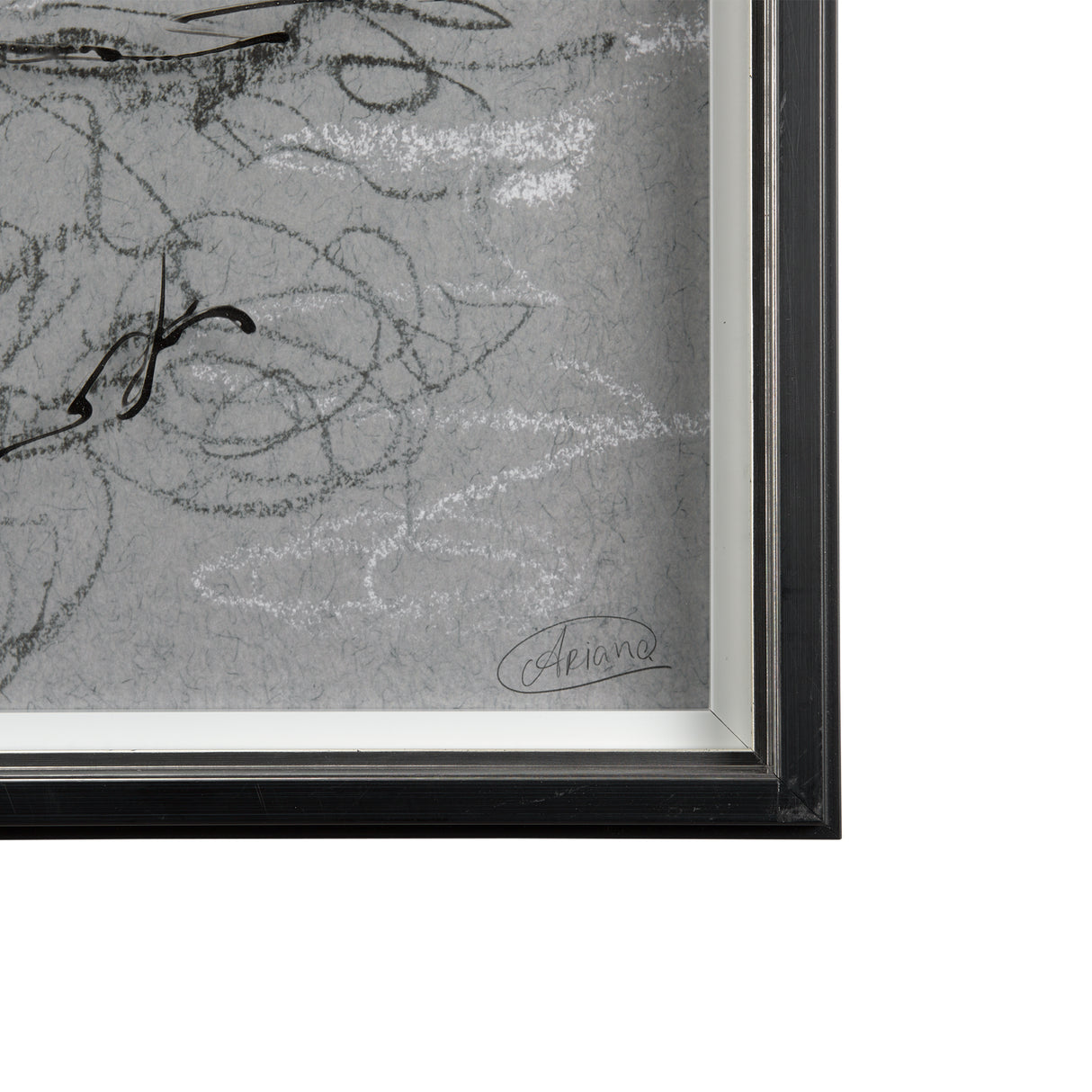Farm view sketch I by Mercana Studio a Hand Embellished Textured Framed Art Print Matted under Glass from Mercana - Luna Furniture