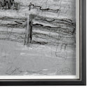 Farm view sketch II by Mercana Studio Hand Embellished Textured Framed Art Print Matted under Glass from Mercana - Luna Furniture