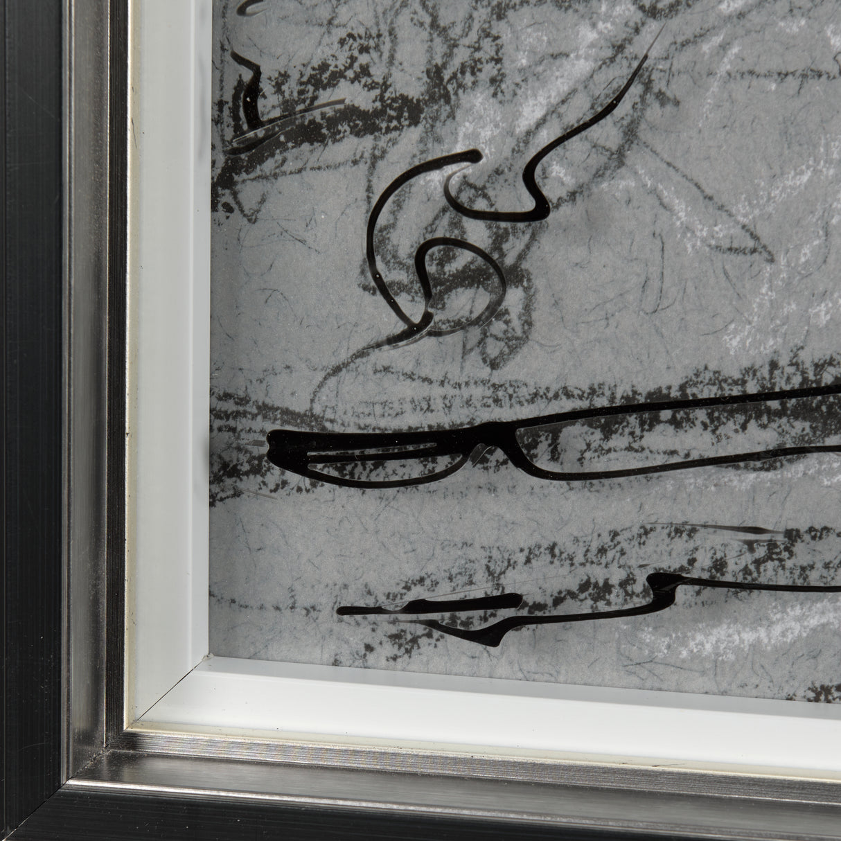 Farm view sketch II by Mercana Studio Hand Embellished Textured Framed Art Print Matted under Glass from Mercana - Luna Furniture