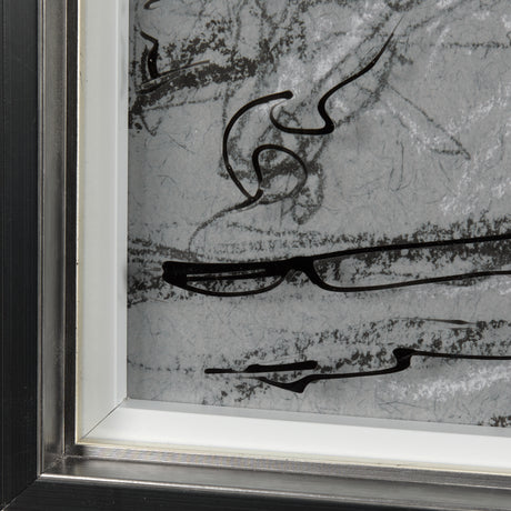 Farm view sketch II by Mercana Studio Hand Embellished Textured Framed Art Print Matted under Glass from Mercana - Luna Furniture