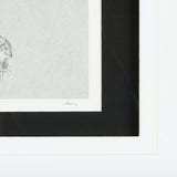 Botanical sketches I (Grey) by Mercana Studio Hand Embellished Framed Art Print Matted under Glass from Mercana - Luna Furniture