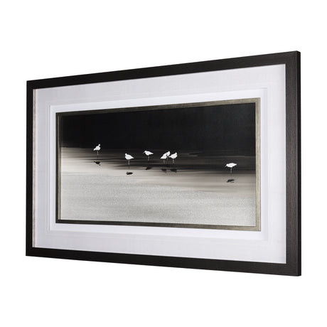 Social by Mercana Studio a Hand Embellished Textured Framed Photo Art Print Matted under Glass from Mercana - Luna Furniture