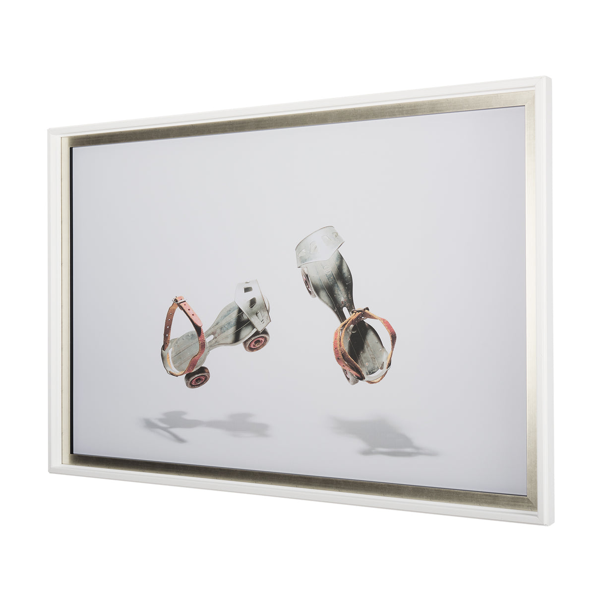 Vintage Roller Skates I by Natalia a Framed Art Print Matted under Glass from Mercana - Luna Furniture