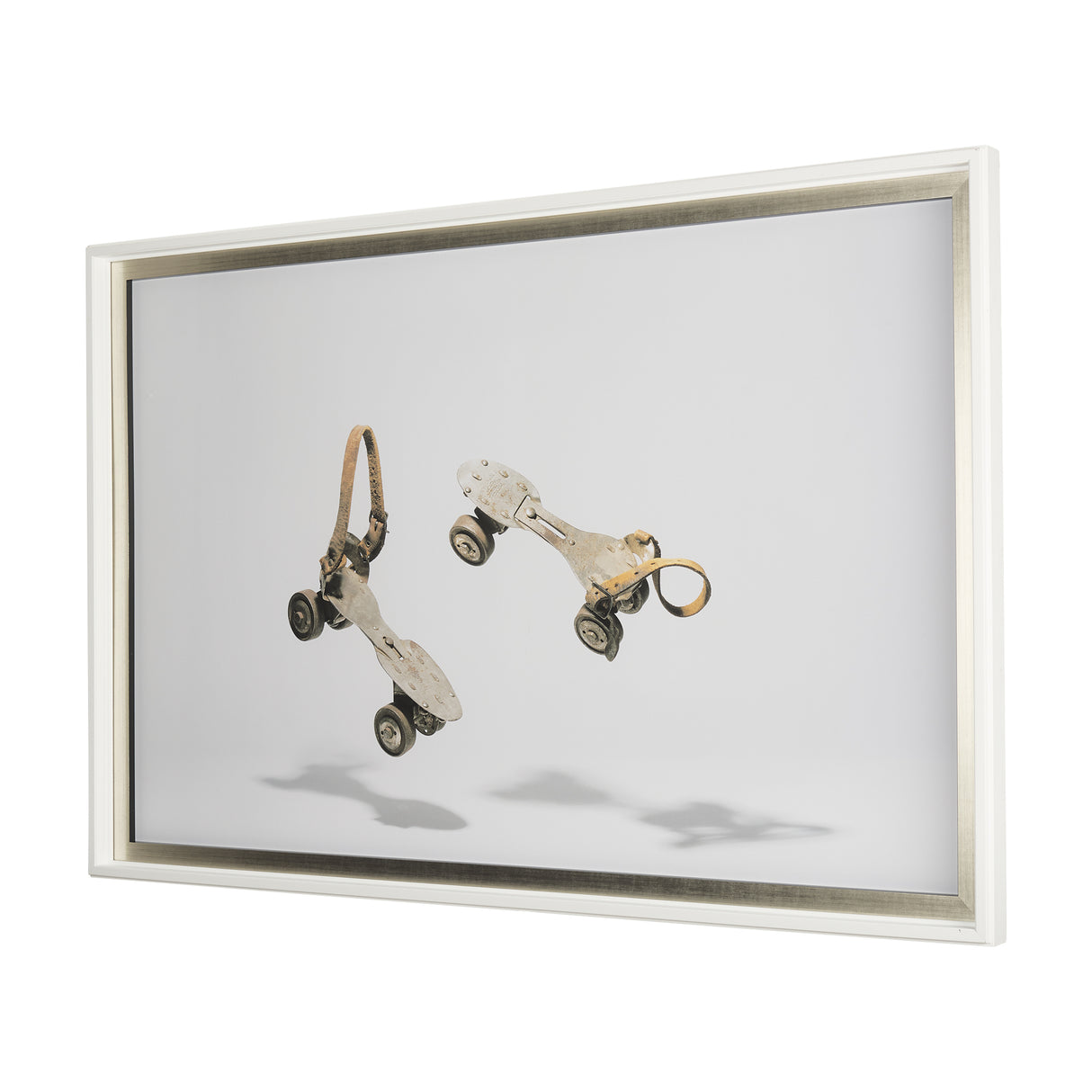 Vintage Roller Skates II by Natalia a Framed Art Print Matted under Glass from Mercana - Luna Furniture