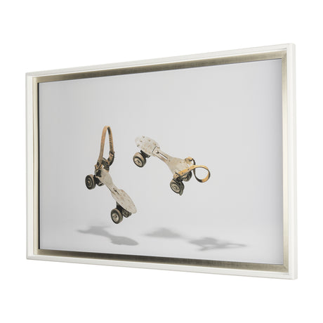 Vintage Roller Skates II by Natalia a Framed Art Print Matted under Glass from Mercana - Luna Furniture