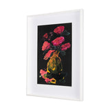 Midnight Flower I by Mercana Studio a Framed Art Print Matted under Glass from Mercana - Luna Furniture