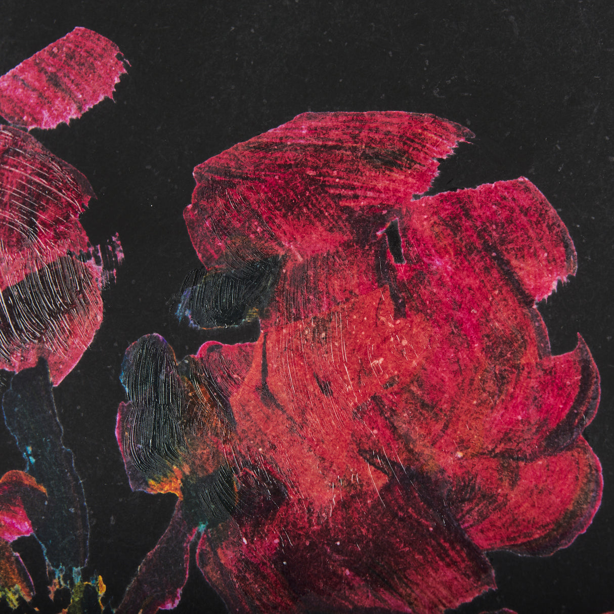Midnight Flower I by Mercana Studio a Framed Art Print Matted under Glass from Mercana - Luna Furniture