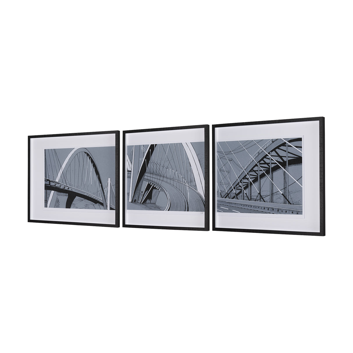 Bridge I by Mercana Studio a Framed Photo Art Print Matted under Glass from Mercana - Luna Furniture